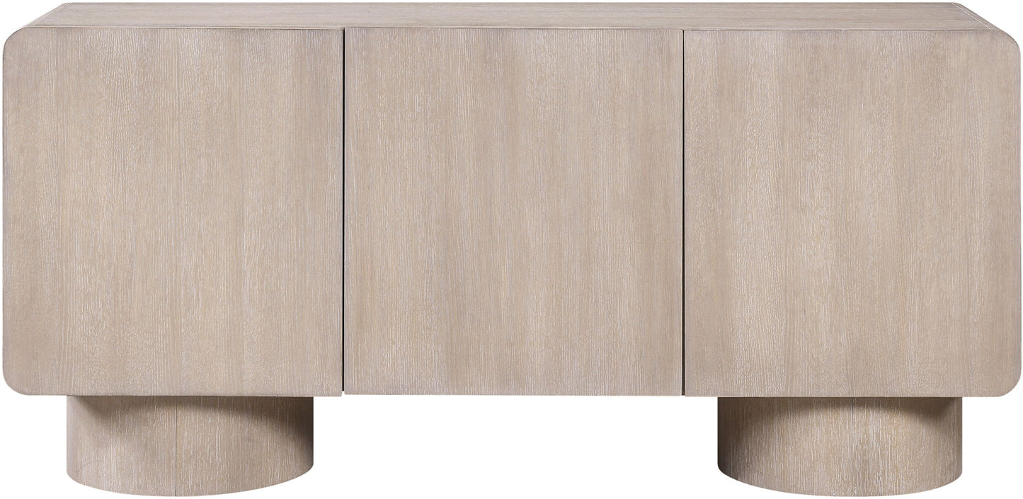 Adagio - Solid Wood And Oak Veneer Sideboard / Buffet