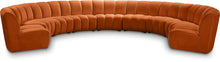 Load image into Gallery viewer, Infinity - 9 Piece Velvet Modular Sectional
