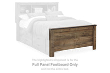 Load image into Gallery viewer, Trinell - Full Panel Footboard - Brown

