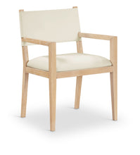 Load image into Gallery viewer, Avon - Vegan Leather Dining Arm Chair
