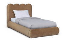 Load image into Gallery viewer, Tempo - Velvet Upholstered Bed
