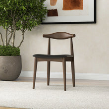 Load image into Gallery viewer, Destiny - Dining Chairs (Set of 2) - Black / Dark Brown
