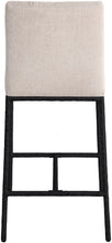 Load image into Gallery viewer, Reeves - Chenille Fabric Upholstered Counter Stool (Set of 2) - Black Base
