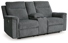 Load image into Gallery viewer, Barnsana Power Reclining Loveseat with Console
