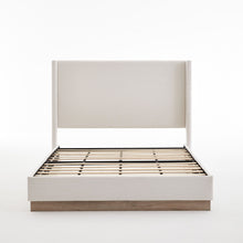 Load image into Gallery viewer, Hosford - Minimalist Upholstered Wingback Bed
