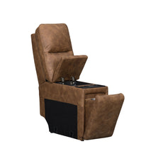 Load image into Gallery viewer, Kyra - Storage Console With Speakers - Saddle
