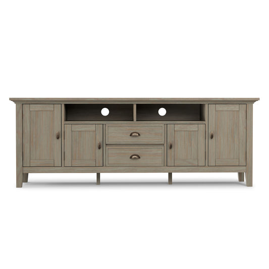 Redmond - TV Media Stand - Distressed Gray - Ego Home Furniture