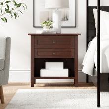 Load image into Gallery viewer, Warm Shaker - Handcrafted Bedside Table
