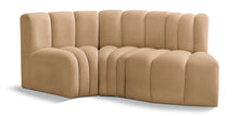 Load image into Gallery viewer, Arc - Velvet 3 Piece Modular L-Shaped Sofa
