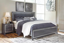 Load image into Gallery viewer, Lodanna - King Panel Rails - Gray
