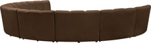 Load image into Gallery viewer, Infinity - 8 Piece Velvet Modular Sectional
