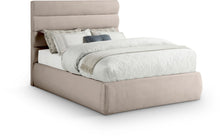 Load image into Gallery viewer, Adam - Linen Fabric Bed With 52" Headboard
