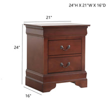 Load image into Gallery viewer, Traditional Style Bedroom Accent Nightstand
