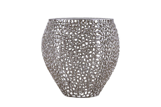 Galaxy Home ET3403-18 Coffee Table in Silver