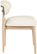 Load image into Gallery viewer, Riccio - Faux Leather Dining Side Chair (Set of 2) - Natural Frame
