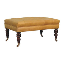 Load image into Gallery viewer, Buffalo - Ottoman With Castor Legs
