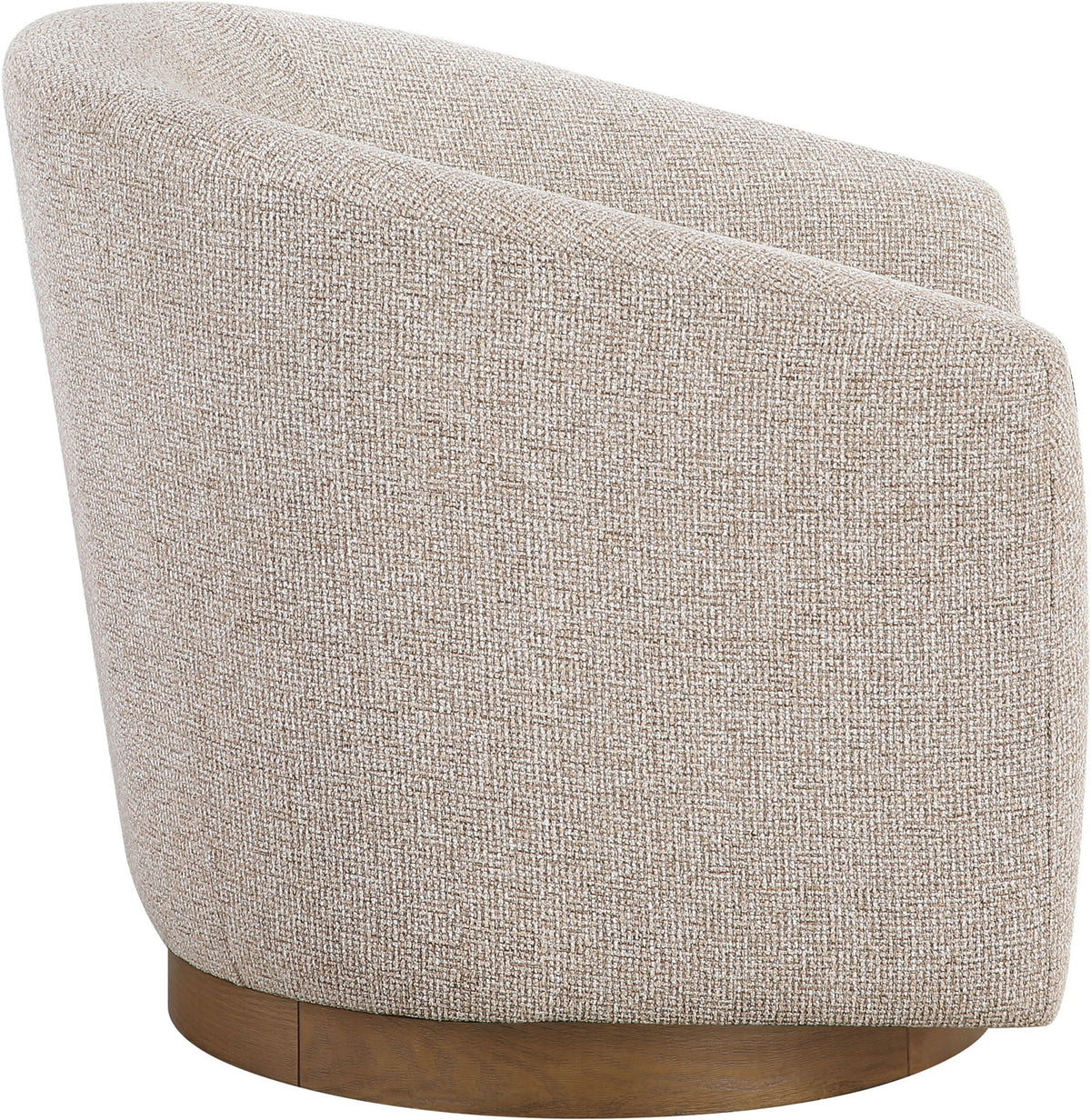 Modra - Performance Fabric Upholstered Swivel Accent Chair