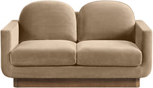 Load image into Gallery viewer, Diviento - Velvet Performance Fabric Upholstered Loveseat
