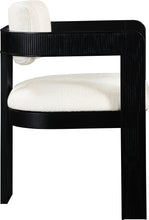 Load image into Gallery viewer, Sacha - Linen Dining Chair With Black Base (Set of 2)

