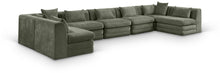 Load image into Gallery viewer, Stellar - 7 Piece Chenille Fabric Upholstered Modular Sectional

