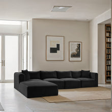 Load image into Gallery viewer, Shaggy - 5 Piece Modular Sectional With Ottoman
