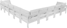 Load image into Gallery viewer, Nizuc - Outdoor Patio 9 Piece Modular Sectional With White Frame
