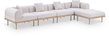 Load image into Gallery viewer, Laguna - 5 Piece 106.5" Upholstered Outdoor Patio Modular Sectional
