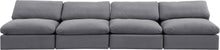 Load image into Gallery viewer, Comfy - Velvet Modular Armless Sofa 4 Seats
