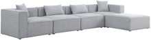 Load image into Gallery viewer, Cube - Linen 5 Piece Modular Sectional With Chaise
