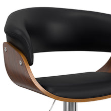 Load image into Gallery viewer, Sheldon - Upholstered Adjustable Swivel Bar Stool

