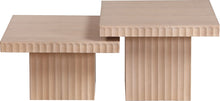 Load image into Gallery viewer, Spencer - 15" Oak Veneer 2 Piece Coffee Table
