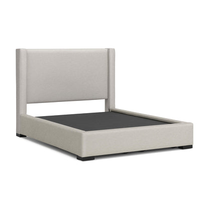 Brozmont - Queen Upholstered Storage Bed - Oatmeal - Ego Home Furniture