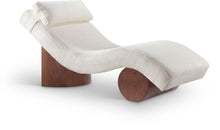 Load image into Gallery viewer, Marcella - Chaise Lounge - Walnut Base
