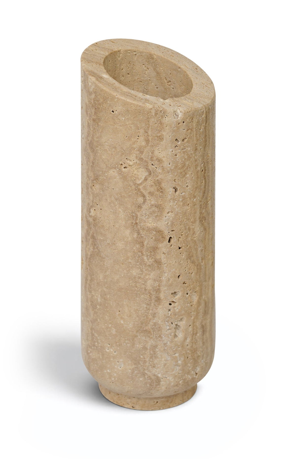 Lochlan - Travertine Vase
