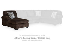 Load image into Gallery viewer, Kimlee - LAF Corner Chaise - Chocolate
