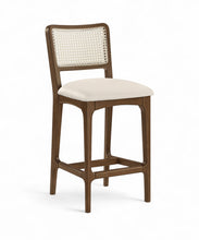 Load image into Gallery viewer, Atrium - Counter Stool With Brushed Brown Base (Set of 2)
