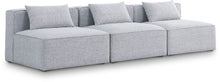Load image into Gallery viewer, Cube - Linen Modular 3 Seat Armless Sofa
