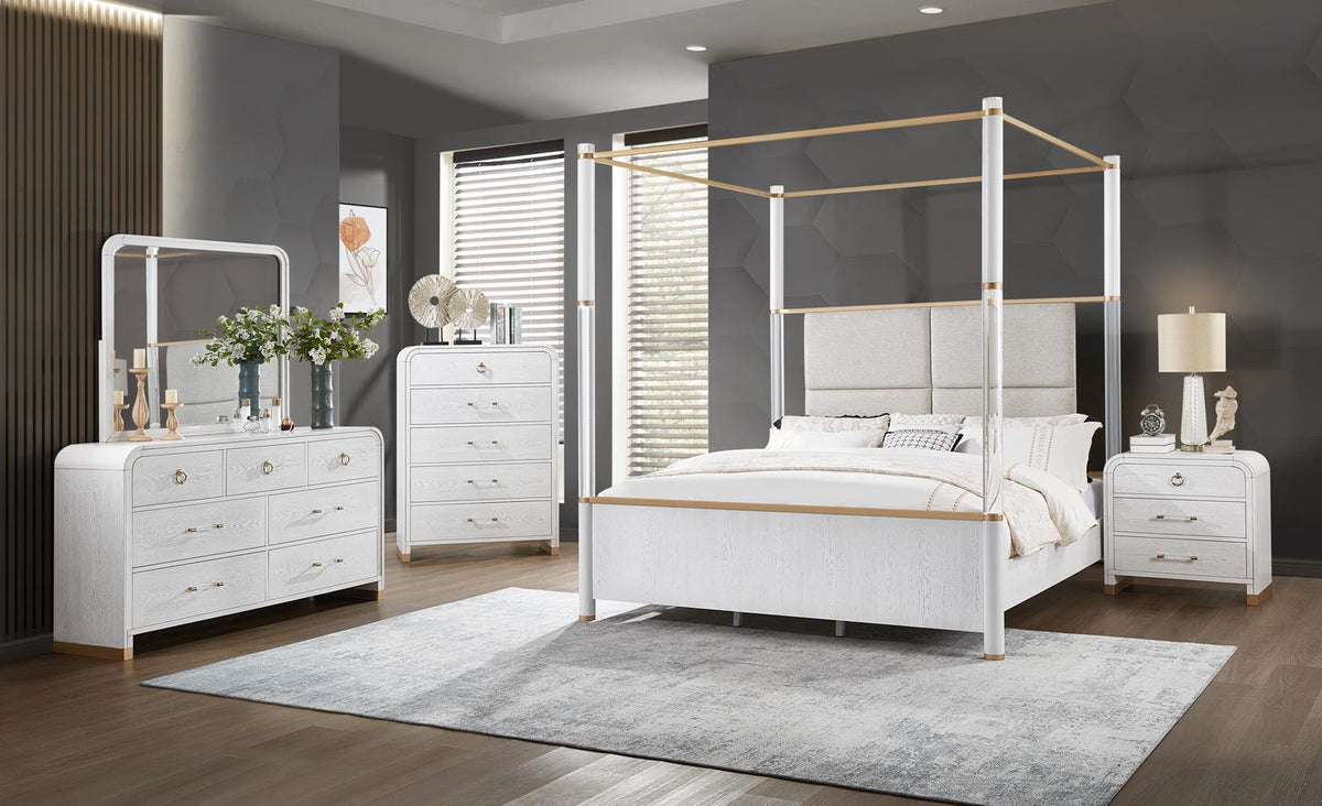 B093 - Nightstand - White
