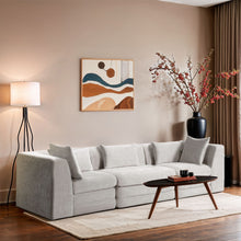 Load image into Gallery viewer, Stellar - 3 Piece 114" Upholstered Modular Sofa
