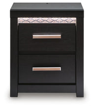 Load image into Gallery viewer, Brizmore - Two Drawer Night Stand - Black
