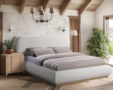 Load image into Gallery viewer, Vaughn - Chenille Bed With Natural Base
