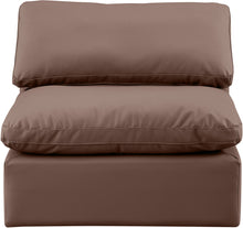 Load image into Gallery viewer, Indulge - Faux Leather Armless Chair
