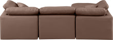 Load image into Gallery viewer, Indulge - Faux Leather 4 Piece Modular Sectional With Chaise
