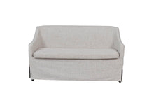 Load image into Gallery viewer, Citrus Heights - Slip Covered Settee - Sand / Pearl Silver
