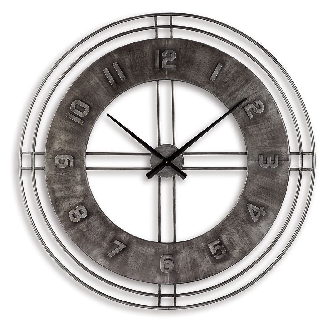 Ana Sofia - Wall Clock - Antique Gray