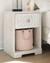 Load image into Gallery viewer, Paxberry - One Drawer Night Stand - Whitewash
