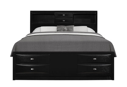 Linda - Queen Bed Side Rails - Black