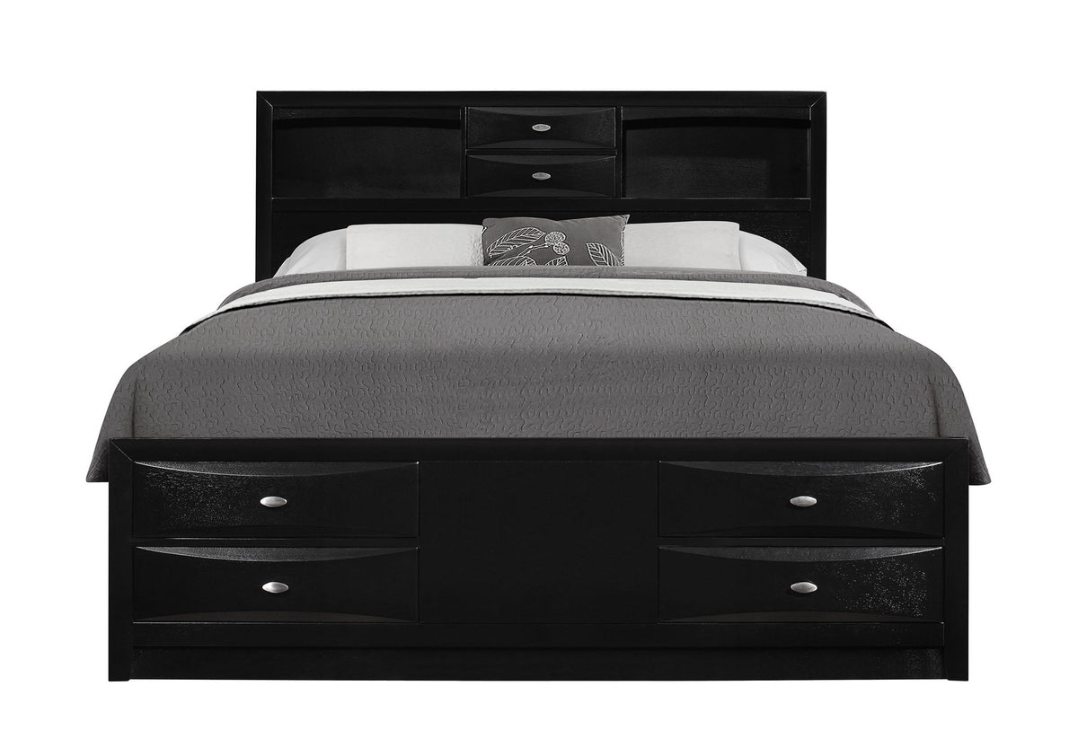 Linda - Full Bed Side Rails - Black