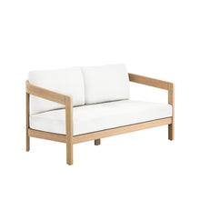Load image into Gallery viewer, Wesley - Patio Loveseat With Cushions - White
