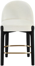 Load image into Gallery viewer, Torino - Counter Stool With Brushed Black Base
